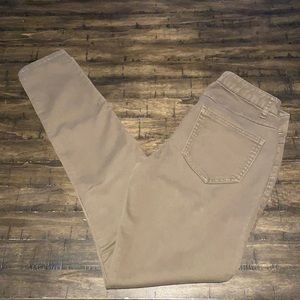 Olive green skinny pant